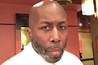 A self photograph of my father, a selfie of my father.