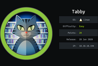 Hack The Box — Tabby Writeup w/o Metasploit