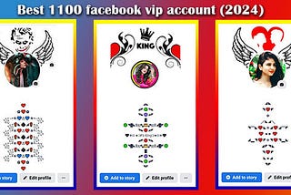 facebook vip account