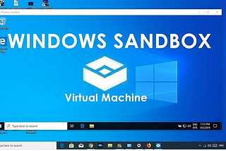Test New App using Windows Sandbox