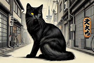 【Urban Legend】Odd-Eyed Black Cat