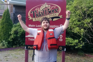 Tidal Bore Rafting in the Bay of Fundy