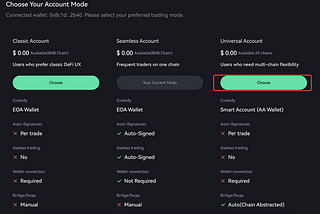 How to Start Trading with Universal Account on MYX Finance