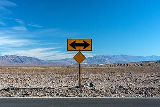 Road sign representing Goto