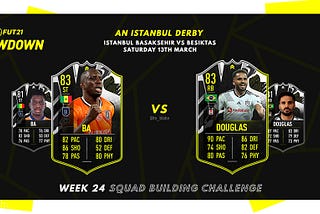 FIFA 21 Showdown | Week 24 | Istanbul Başakşehir Vs Beşiktaş