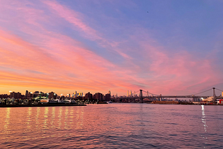 Figure 1. Sunset in Brooklyn Navy Yard