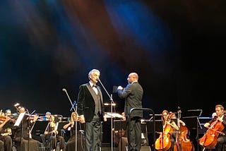 Andrea Bocelli live at the Dubai Opera 🥰🤩