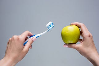 An Apple a Day and Your Toothbrush.