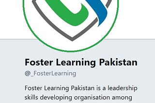 First Impression: Foster Learning Pakistan