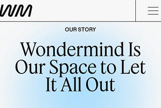 Mental Health Advocacy and Wondermind