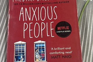 Anxious People- by Fredrick Rickman(Book Review)