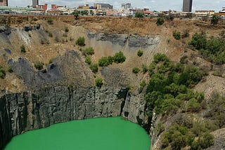 Большая Дыра — алмазное месторождение Кимберли (ЮАР)