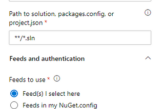 Private Nuget package restore in Docker build & Azure DevOps