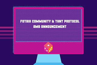 We are very pleased to announce about the Ama Fotaix community X TKNT Protocol 🚀 🔥🥳