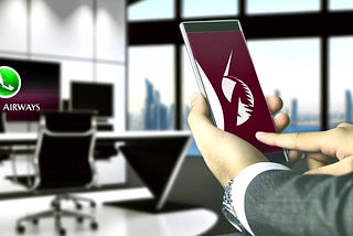 Does Qatar Airways have WhatsApp?