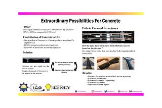 Extraordinary Possibilities for Concrete