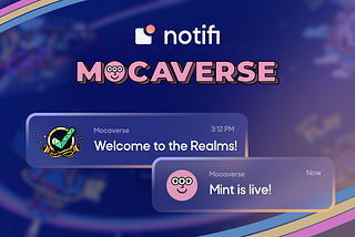 Animoca Brands launches the Mocaverse NFTs with Notifications