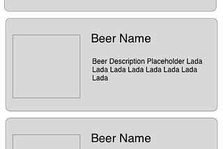 First Project: Product Design, Sketch, & React Native — A Beer Encyclopedia