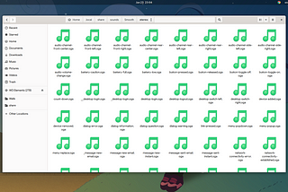 GNOME 3.32: How to Install a System Sound Theme