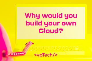 How did vpTech find the balance between the private and the public cloud?