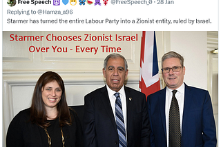 Has Starmer been bought by Israel?