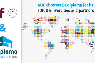 The “Agence Universitaire de la Francophonie”​ (AUF), in partnership with BCdiploma, offers a…