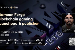 Gameon Forge — Blockchain gaming launchpad & publisher