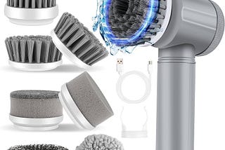 The Ultimate Solution to Effortless Cleaning — LEKISHE Electric Cleaning Brush Set