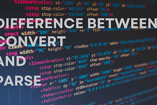 Difference between Convert and parse in C# [Convert.toInt32(), int.parseInt()]