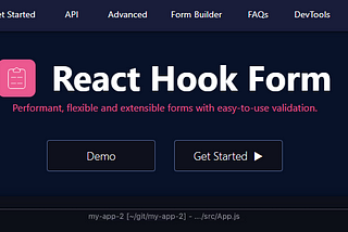 How to use React Hook Form
