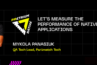 PMetrium Native — let’s measure the performance of native applications
