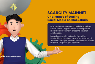 Challenges of Scaling Social Media on Blockchain