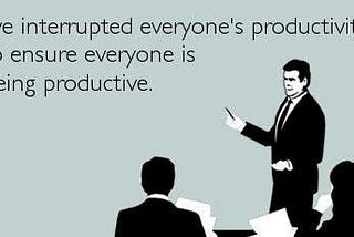 The Whoopi Policy: How to have meetings effectively