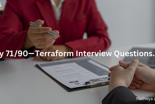 Day 71 — Terraform Interview Questions