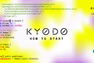 How to start KYODO