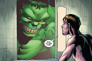 Immortal Hulk and the consequences of the individual world.