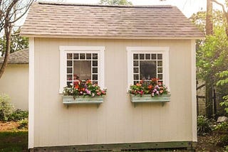 How To Decorate Your Shed With Flower Boxes?