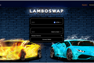 Introducing LamboSwap Dapp