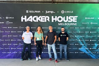 Solana’s first Hacker House in Australia