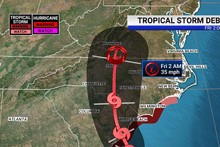 Power Outages and Flooding in North Carolina