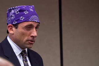 Prison Mike analyzing data