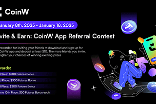 Invite & Earn: CoinW Africa App Referral Contest