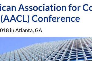 AACL 2018