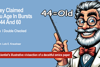 They Claimed You Age In Bursts At 44 And 60. Then I Double Checked