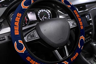 Chicago Bears NFL Steering Wheel Cover