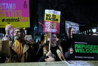 My Response to the Anti-Trump Demo — Monday 30th January 2017