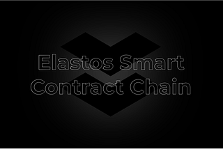 Introducing: The Elastos Smart Chain (ESC) and Cross-chain Operation Manual