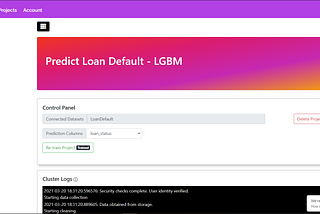 How to build a loan default prediction model using Hazlo.ai?