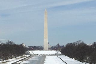 The Washington Monument in Washington, DC
