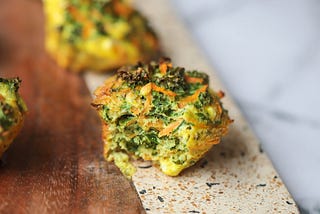 Egg, Carrot & Kale Muffins